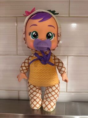 Cry Babies Tutti Frutti Pia Pineapple Interactive Baby Doll Real Tears